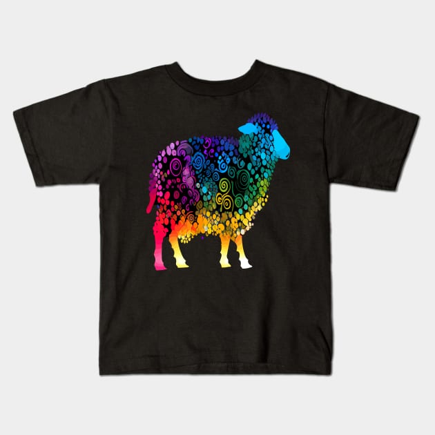 Sheep Kids T-Shirt by JH Mart